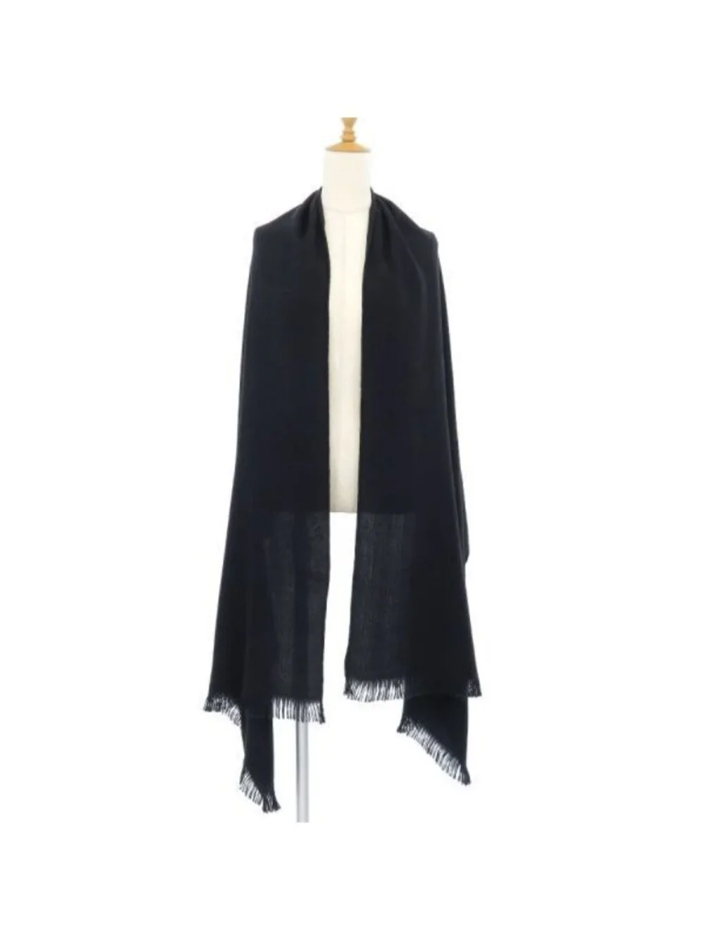 Hermes Cashmere Silk Shawl New Bliss Scarf - Picture 8 of 8